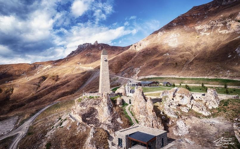 Чечня в зимнем сиянии