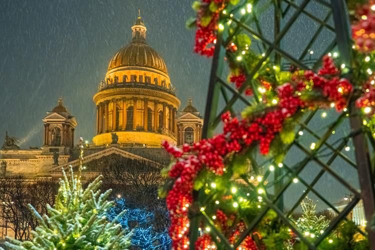 Санкт-Петербург в золоте и льду